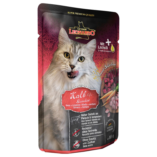 Leonardo Finest Selection Pouch 16 x 85 g - vasikka & vihannekset