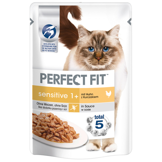 Perfect Fit Sensitive 1+ - 12 x 85 g kana