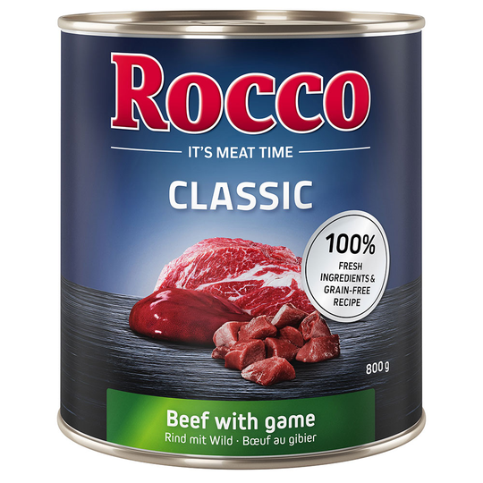 Rocco Classic 6 x 800 g - nauta ja riista