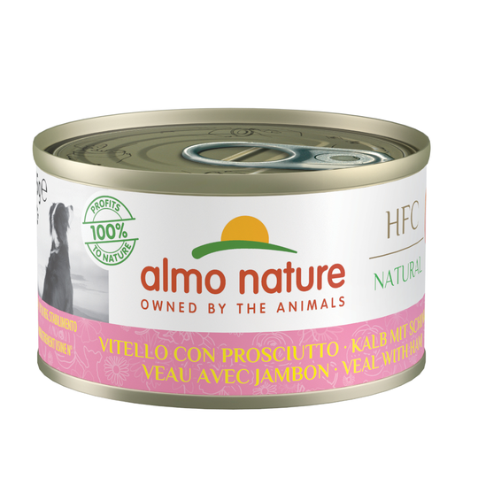 Almo Nature HFC 1 x 95 g - vasikka & kinkku