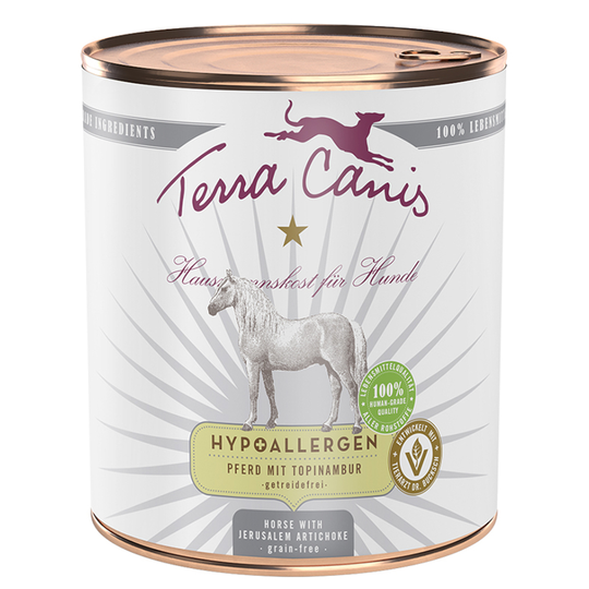 Terra Canis Hypoallergen 6 x 800 g - hevonen & maa-artisokka