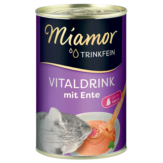 Miamor Trinkfein Vitaldrink - ankka 6 x 135 ml