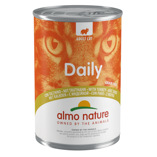 Almo Nature Daily Menu -säästöpakkaus 24 x 400 g - kalkkuna