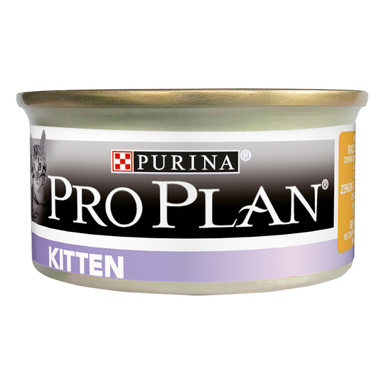 2x zooPisteitä: Purina Pro Plan -kissanruoka - Junior, kana - 24 x 85 g