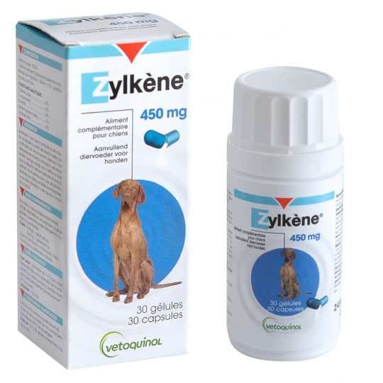 Zylkene-kapselit 450 mg yli 30 kg painaville koirille - 30 kpl