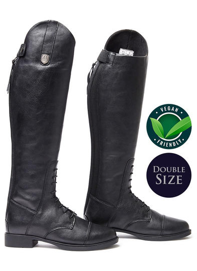 Mountain Horse- Veganza Ratsastussaappaat vegaanisesta nahasta - Juniori Regular/Wide (38 RW)