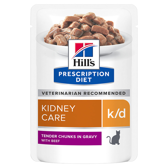Hill's Prescription Diet k/d Kidney Care - nauta - 12 x 85 g