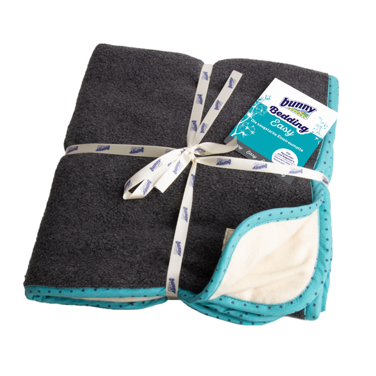 Bunny Bedding Easy - turkoosi, noin P 112 x L 51 cm