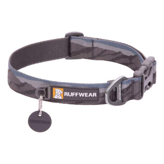 Ruffwear Flat Out Dog Collar Kaulapanta Koiralle - Rocky Mountains (L = 51-66 cm)