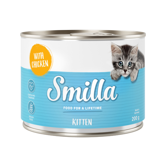 Smilla Kitten 6 x 200 g - kana