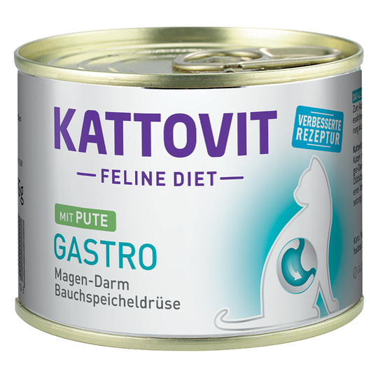Kattovit Gastro 185 g purkeissa - 12 x 185 g kalkkuna