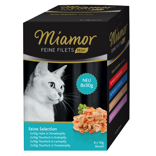 Miamor Fine Filets Mini Pouch Multibox 16 x 50 g - Selection I