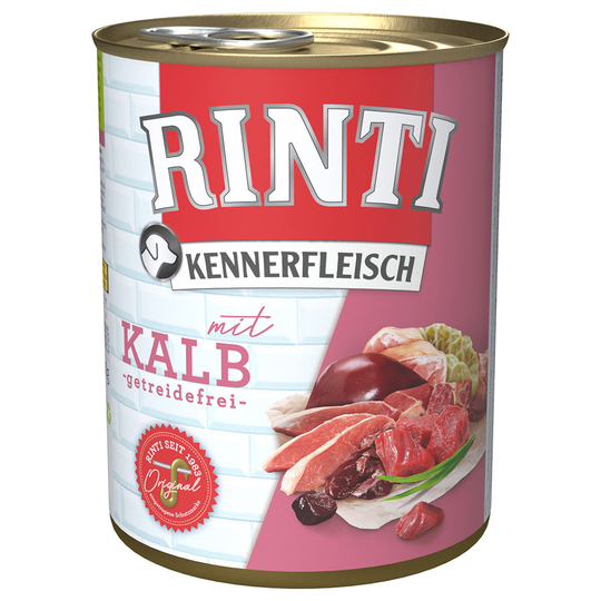 RINTI-megapakkaus 24 x 800 g - vasikka