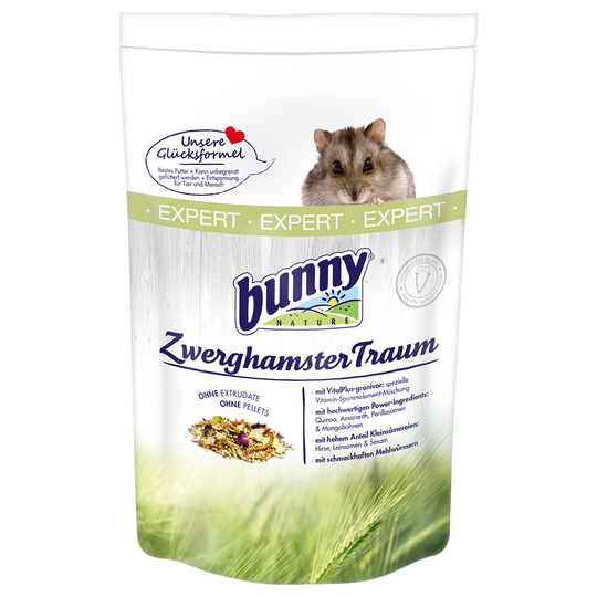 Bunny Traum Expert -kääpiöhamsterinruoka - 500 g