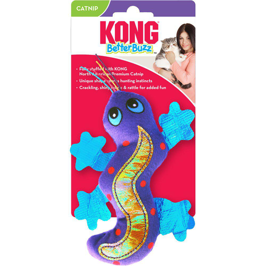 KONG Better Buzz Gecko Kissalelu