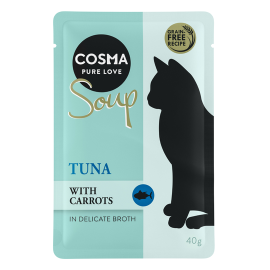 Cosma Soup 24 x 40 g - tonnikala & porkkana