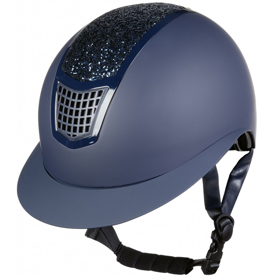 HKM Ratsastuskypärä - Glamour Shield - Sininen (56-58 cm (M))