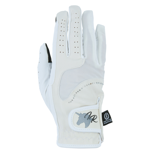 Hanskat IRHCrush White (8/JR)