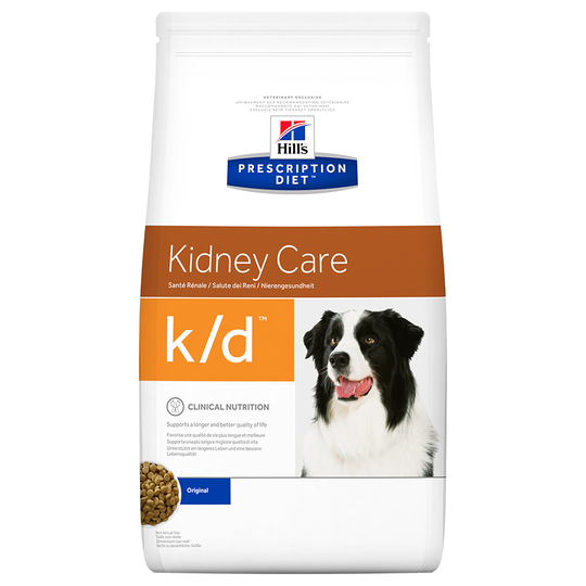Yhteispakkaus: Hill's Prescription Diet Canine -kuiva- ja märkäruoka - k/d Kidney Care