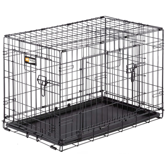 Ferplast Koiranhäkki Dog-Inn 75 77,4x48,5x54,6 cm harmaa