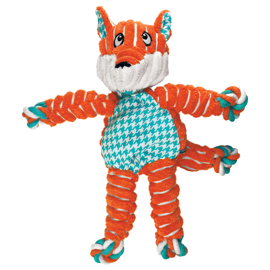 KONG Floppy Knots Fox - koko S/M: P 25 x L 22 x K 15 cm