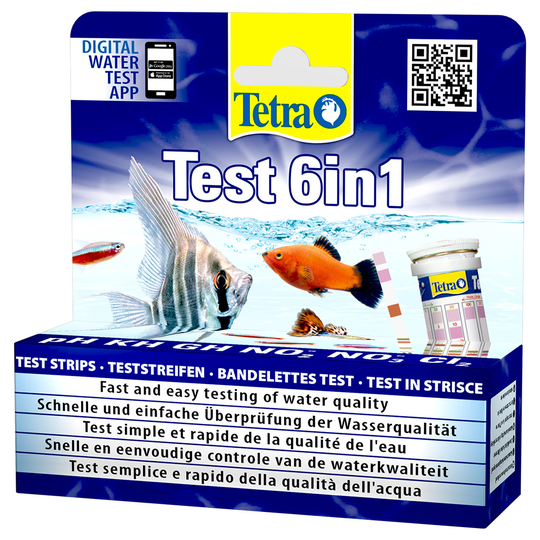 TetraTest 6 in 1 -testiliuskat - 25 testiliuskaa
