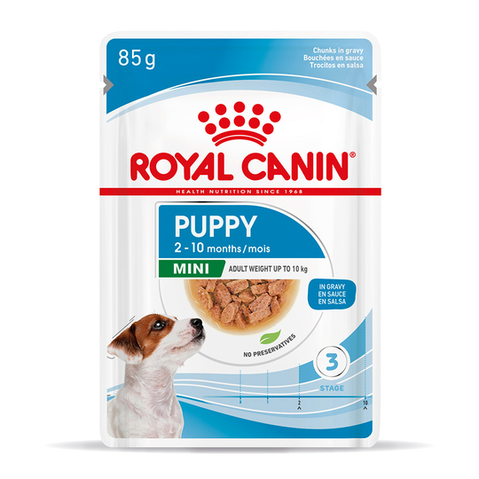 Royal Canin Mini Puppy in Gravy - 12 x 85 g