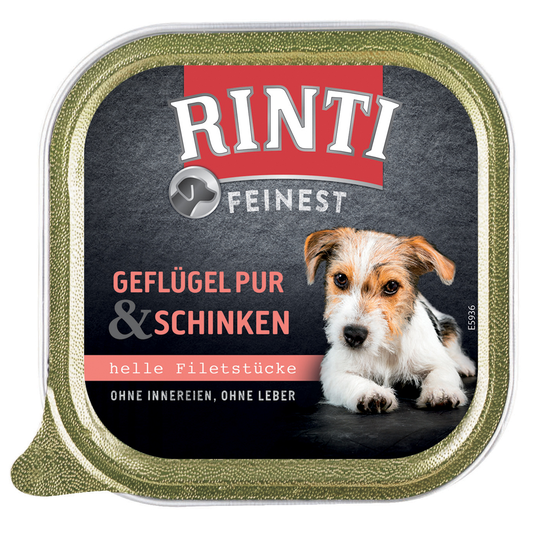 RINTI Finest 11 x 150 g - siipikarja & kinkku