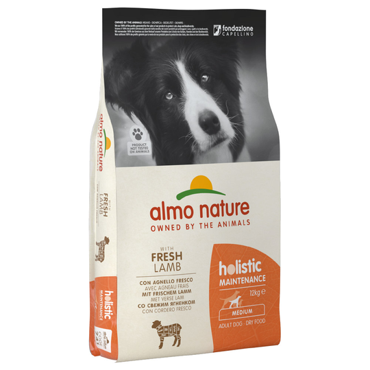Almo Nature Holistic Adult Lamb & Rice Medium - 12 kg