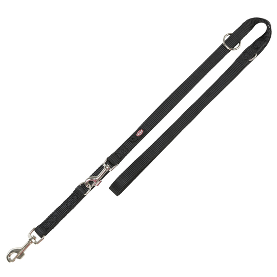 Trixie Premium säädettävä talutushihna, musta - koko M-L: pituus 2 m / leveys 20 mm