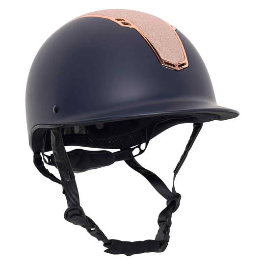 Ratsastuskypärä IRHOlania Navy-Classy pink (M-L)