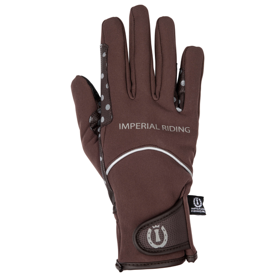 Hanskat IRHStay Warm Brown (L)