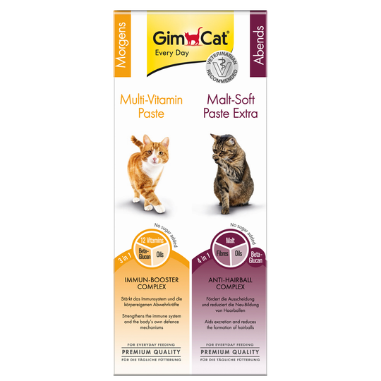 GimCat-yhdistelmäpakkaus: Multi & Malt - 2 x 50 g