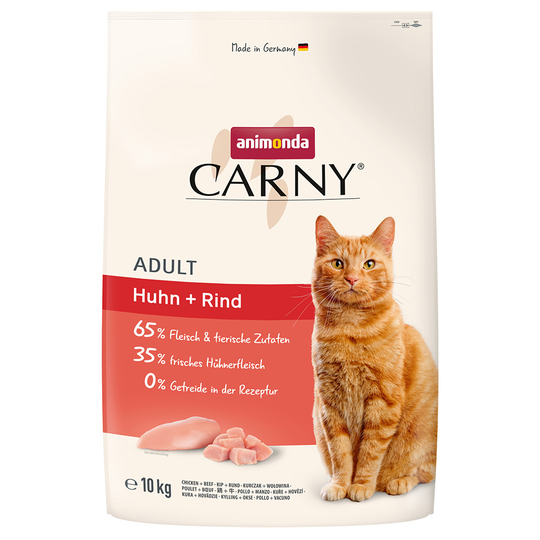 Animonda Carny Adult kana + nauta - 10 kg