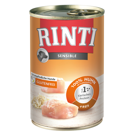 RINTI Sensible 1 x 400 g - kana & riisi