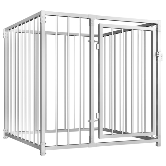 vidaXL Koiran ulkohäkki 100x100x100 cm