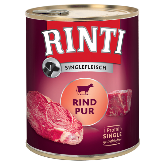 RINTI Single -säästöpakkaus 12 x 800 g - nauta