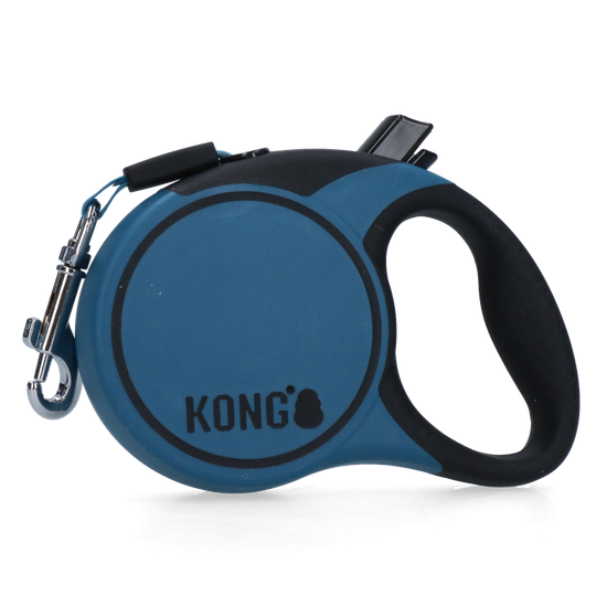 Kong - Retractable Leash Terrain Blue XS (3m/12kg) - (KONGTRNXSBL)