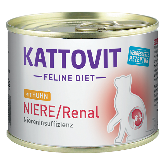 Kattovit Renal 185 g purkeissa - 6 x kana