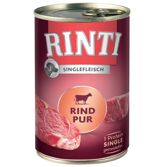 RINTI Sensible Pure Single Protein 1 x 400 g - naudanliha